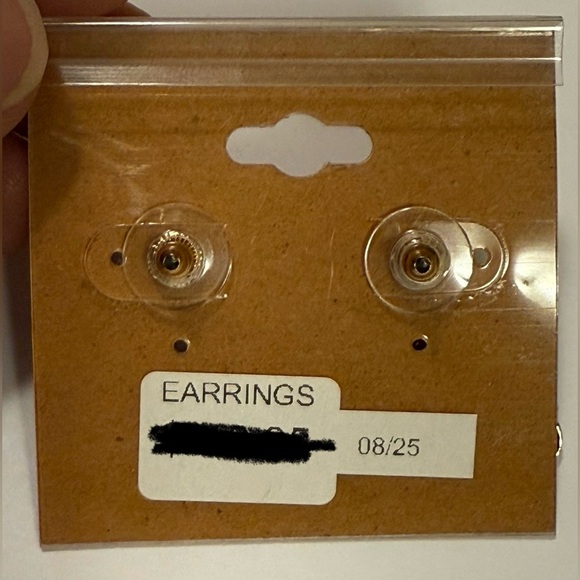 Unbranded Seahorse Earrings W/Iridescent Blue Gold & Faux Pearl Accents from HI - Picture 3 of 3